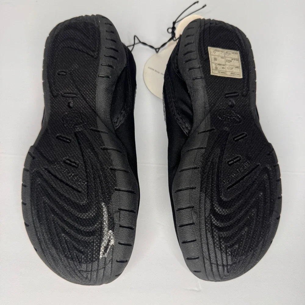 NWT Body Glove Riptide III Youth Water Shoes Black Yellow Size 1 Aqua Shoes